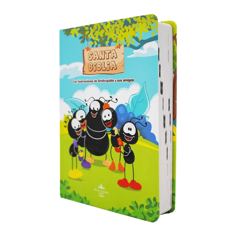 Biblia infantil ilustrada smilingüido RVR60 – Tapa dura